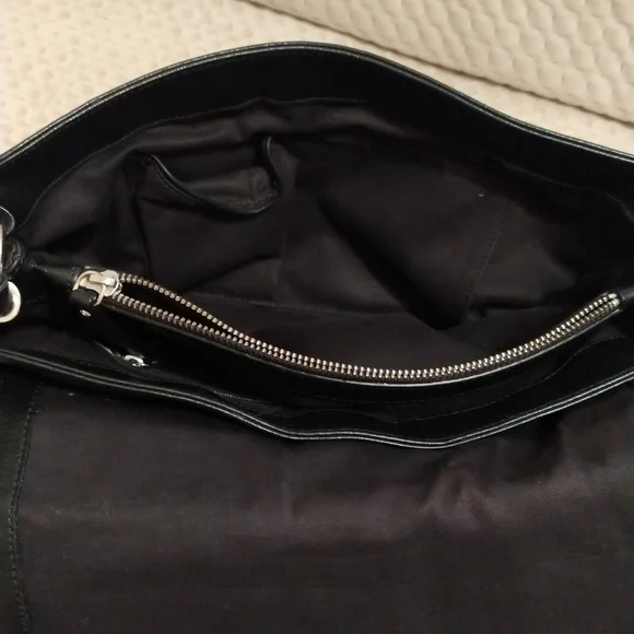 Banana Republic Annabelle Top- handle Leather Bag Crossbody EUC - Picture 7 of 12